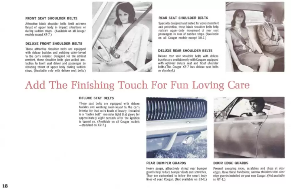 Classic Cougar Community: 1968 Cougar Dealer Guide Page 2