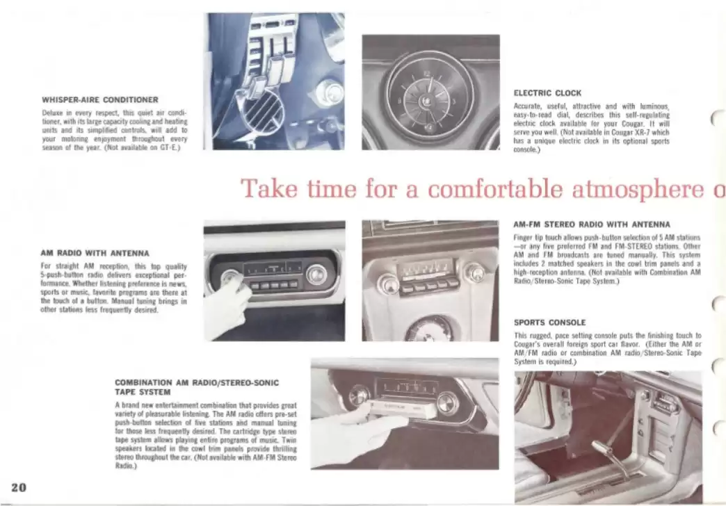 Classic Cougar Community: 1968 Cougar Dealer Guide Page 4