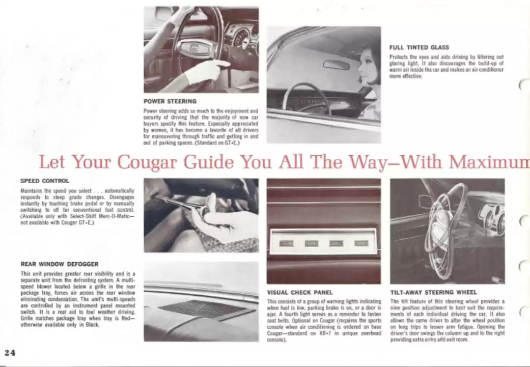 Classic Cougar Community: 1968 Cougar Dealer Guide Page 8