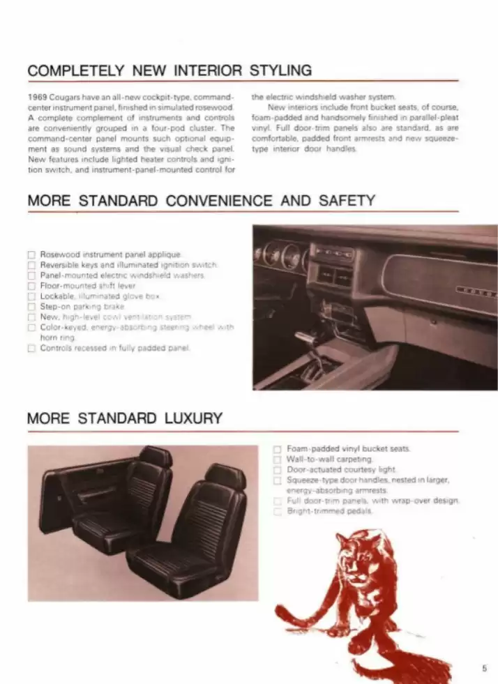 Classic Cougar Community: 1969 Cougar Leads The Way Page 5