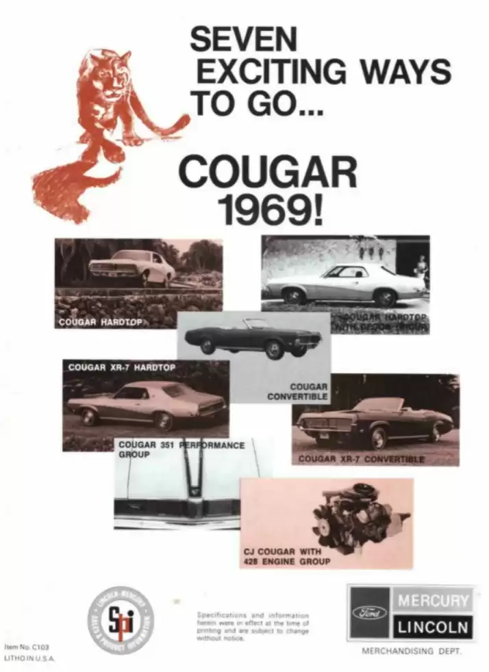 Classic Cougar Community: 1969 Cougar Leads The Way Page 16